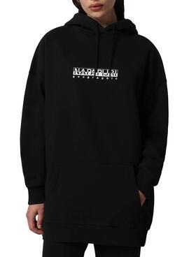 Sweat Napapijri B-Box W Noire pour Femme