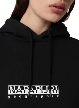 Sweat Napapijri B-Box W Noire pour Femme