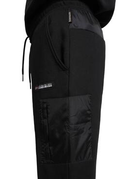 Pantalon Survêtement Napapijri Mamix Noire pour Homme