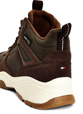 Bootss Tommy Hilfiger High Marron pour Homme