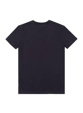 T-Shirt Antony Morato Tigre Bleu Marine pour Homme