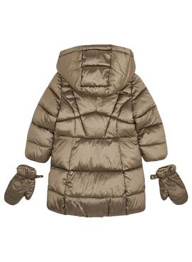 Veste Mayoral Mitaines dorées pour Fille