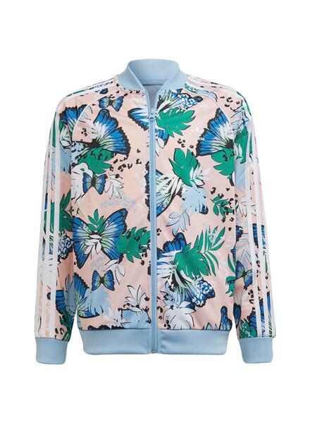 Veste Survêtement Adidas Imprimé Fleur pour