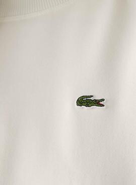 Sweat Lacoste Blanc pour Femme