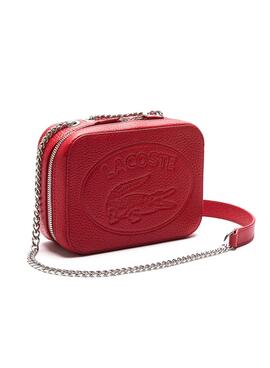 Sac à main Lacoste Crossover Rouge pour Femme