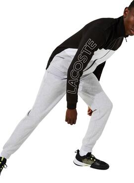 Survêtement Lacoste Couleur Block Gris pour Homme
