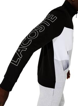 Survêtement Lacoste Couleur Block Gris pour Homme