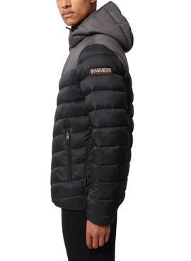 Veste Napapijri Aerons Noire Rembourré Homme