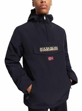 Veste Napapijri Rainforest Bleu Marine pour Garçon