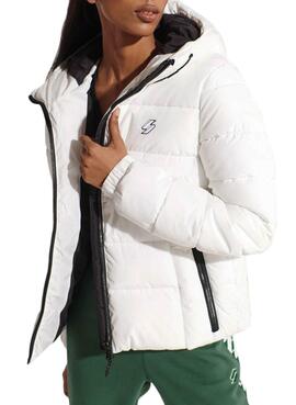 Veste Superdry Esprit Sports Blanc pour Femme