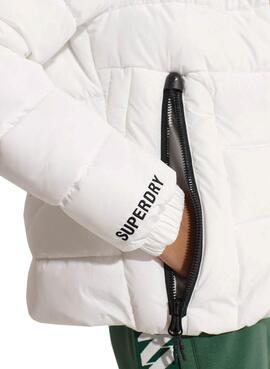 Veste Superdry Esprit Sports Blanc pour Femme