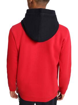 Sweat Napapijri Burgee Block Rouge pour Garçon