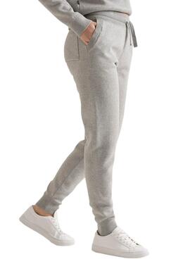 Pantalon Survêtement Superdry Studios Gris pour Femme