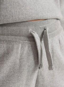 Pantalon Survêtement Superdry Studios Gris pour Femme