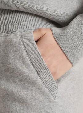 Pantalon Survêtement Superdry Studios Gris pour Femme