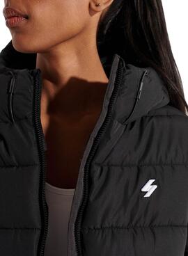 Veste Superdry Esprit Sports Noire Pour Femme