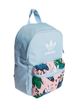 Sac à dos Adidas Bleu Flower Print pour Enfants