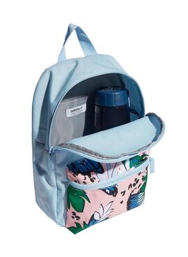Sac à dos Adidas Bleu Flower Print pour Enfants