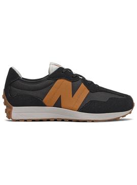 Baskets New Balance 327 Noire pour Enfants