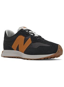 Baskets New Balance 327 Noire pour Enfants