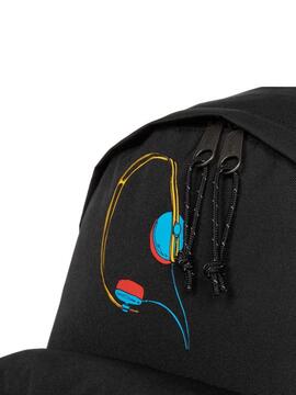 Sac à dos Eastpak Padded Noire Unisexe
