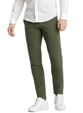 Pantalon Dockers Alpha 360 Skinny Vert Homme