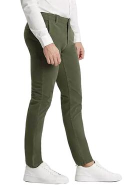 Pantalon Dockers Alpha 360 Skinny Vert Homme