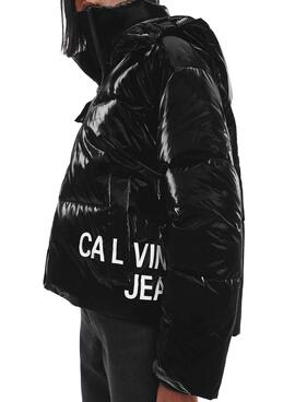 Veste Calvin Klein Jeans Oversized Noire Femme