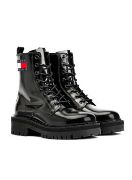 Bottes Tommy Jeans Urban Noire pour Femme