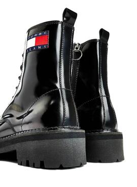 Bottes Tommy Jeans Urban Noire pour Femme