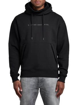 Sweat Masque G-Star Hoodie Noire pour Homme