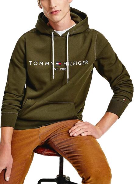 Sweat à capuche Tommy Hilfiger Logo Homme