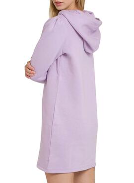 Robe Naf Naf Sweat Lilas Pour Femme