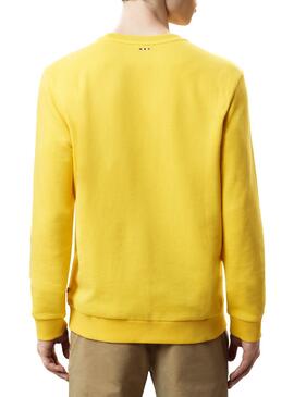 Sweat Napapijri Bevora Jaune Hommes