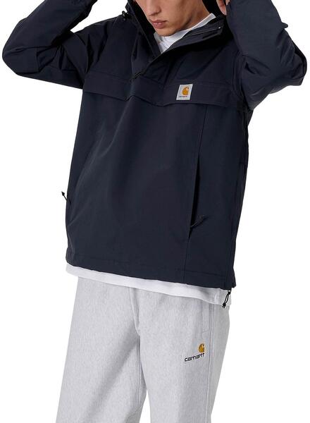 Veste kangourou Carhartt Nimbus Bleu Marine Pour Homme