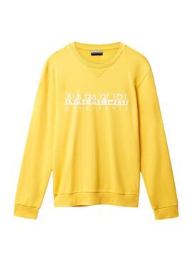 Sweat Napapijri Bevora Jaune Hommes