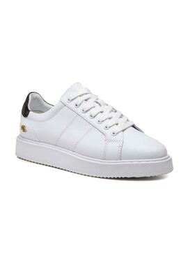 Baskets Polo Ralph Lauren Angéline II Blanc Pour Femme