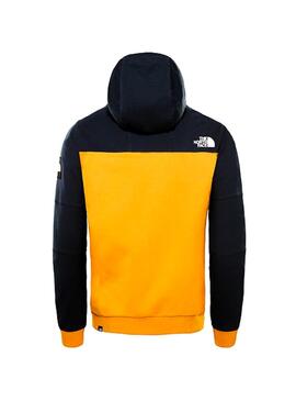 Sweat The North Face Fine jaune Homme