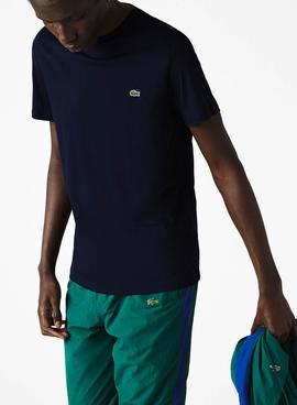T-Shirt Lacoste TH6709 Bleu Marine