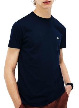 T-Shirt Lacoste TH6709 Bleu Marine