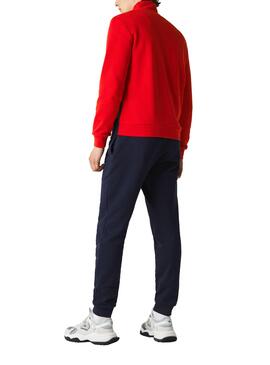 Survêtement Lacoste Couleur Block Bleu Marine pour Homme