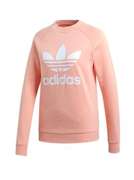 Sweat Adidas TRF Crew Rosa Femme