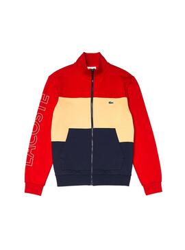 Survêtement Lacoste Couleur Block Bleu Marine pour Homme