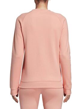 Sweat Adidas TRF Crew Rosa Femme