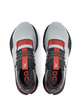 Baskets On Running Cloudnova Gris Bleu Marine Homme