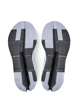Baskets On Running Cloudnova Gris Bleu Marine Homme