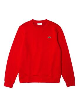 Sweat Lacoste Sport Rouge pour Homme