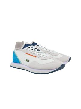 Baskets Lacoste Match Break Blanc pour Homme