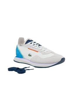 Baskets Lacoste Match Break Blanc pour Homme