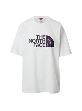 T-Shirt The North Face Relaxed Easy Blanc Femme